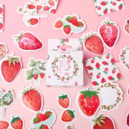 45pcs Vintage Stickers Set for Scrapbooking Adhesive Planner Labels Diary Journal Photo Album Decorative Stationery Supplies