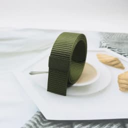 38mm Tank Pattern Nylon Woven Belt, 130-170cm Extended Strap, Durable Casual Waist Belt, Adjustable Daily Outdoor Body Accessory