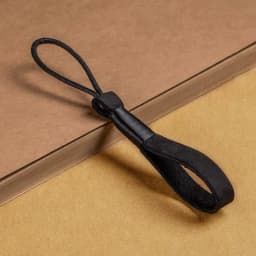 Genuine Cowhide Handmade Hand Woven Lanyard Car Keychain Rope Pendant Creative Personalized Wear-resistant Loop For Men Gift
