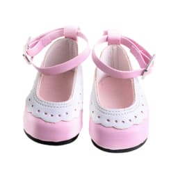 Suitable For 18 Inch Dolls, 43cm Doll Shoes, Sweet And Fashionable Lace Leather Shoes, Bow Leather Shoes, Children's Gifts