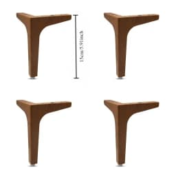 4Pcs 10cm Chinese Style Metal Coffee Table Legs Furniture Sofa Legs Bed Chair Desk Dresser Bathroom Cabinet Replacement Feet