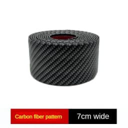 2M/4M/5M Car Door Protector Carbon Fiber Black Body Side Skirts Edge Guards Decorative Strip Anti-Scratch Protection Stickers