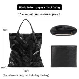 Extended Diamond Boston Bag Six-Grid Ten-Grid Shoulder Strap Lengthened Chain Belt for Three Houses Life