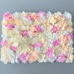 1pcs Artificial Flower Wall Wedding Background Decoration Lawn Pillar Road Lead Flower Arch Silk Rose Hydrangea White Flower