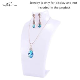 1pcs Mannequin Bust Jewelry Display Rack Necklace Display Holder Jewelry Organizer For Ear Stud/Earrings Stand Necklace Chain