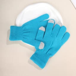 Winter Gloves New Men Women Touch Screen Texting Cap Active Smart Phone Knit Glove Solid Color Outwear Warm Wrist Gloves