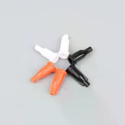 100Pcs Plastic Syringe Tips Caps Injector Dispenser Dispensing Needle Sealing Plug Standard Syringe Luer Stop Caps Supplies