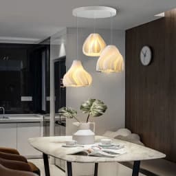 Modern Creative 3D Printing Ceiling Chandelier for living room Bedroom Bedside Restaurant Pendant Lights Dining Table Decor Lamp
