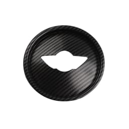 Car Steering Wheel Center Decorative Sticker Cover For MINI ONE Cooper S JCW F54 F55 F56 F57 F60 Countryman Decal Accessories