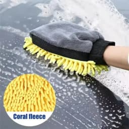 1/5pcs Waterproof Microfiber Chenille Car Washing Gloves Double-Faced Cleaning Mitt Auto Care Detailing Brush for Car