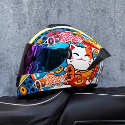 LVS-701 Safety Motorcycle Helmets Full Face Dual Lens Racing Helmet Strong Resistance Off Road Helmet DOT Approved