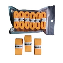 head 6pcs Overgrip Sweat Band Absorption Sticky PU Tennis Racket Padle Grip Hand Glue Tennis Badminton Racket Grip Belt