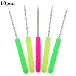 Stainless Steel Handle Awl Tools Beading Work Accessories Jewelry Making Tools Sewing Craft Supplies for Jewelry Making DIY