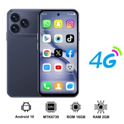 Official SERVO 4G LTE Mini Smartphone Android10.0 System 3GB+64GB Play Store WiFi 2 SIM 4.5" Screen Portable Smart Mobile Phones