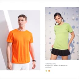 Summer Quick-drying T-shirt Custom Logo Breathable Sports Top Embroidery Personalized Logo Team Activity T-shirt Print Pattern