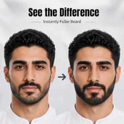 Beard Filling Pen Kit Beard Enhancer Brush Beard Coloring Shaping Tools Waterproof Black Brown Hair Pencil Man Cosmetic