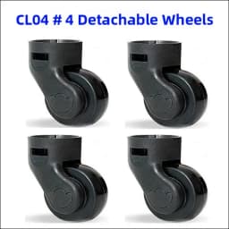 Universal Wheel Luggage Tool Box Wheel Bag Accessories Travel Suitcase Foot Wheel Luggage Carryon Spinner Wheel Removal