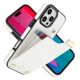 Shockproof Leather Card Holder Wallet Case For iPhone 16 Pro Max 15 14 13 12 11 XR 17 Air, Flip Cards Pocket Phone Cover Funda