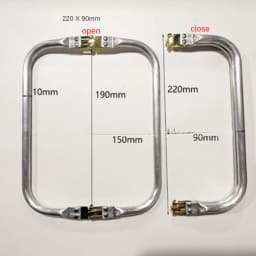 DIY Metal Purse Frame Handle Kiss Clasp Lock For Bag Sewing Craft Tailor Bag Accessories Frame For Purse Backpack Bags Parts
