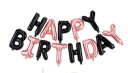 16 inch Letters HAPPY BIRTHDAY Foil Balloons Happy Birthday Party Decoration Kids Alphabet Air Balloons Baby Shower Supplies