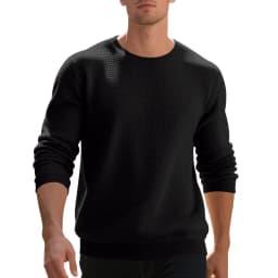 Animal Game Men's Crew Neck Sweatshirts Solid Color Large Pullover Outerwear Outdoor Jogging Tops Casual Streetwear Basic Top