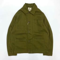 Men's 100% Cotton Work Jacket With Multi-Pocket Autumn Winter Turn-Down Collar American Style Cargo Thin Loose Jackets And Coats