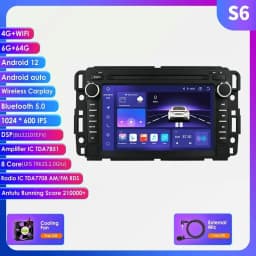 Car Radio Android for Chevrolet Silverado Impala Traverse Avalanche Express GMC Yukon Sierra Acadia Savana Multimedia Player