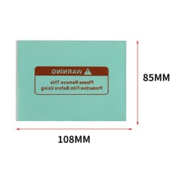 5pcs/set Protective Film For Welding Helmet Anti-Spatter Lens Protective Replacement Parts Welding Accessories