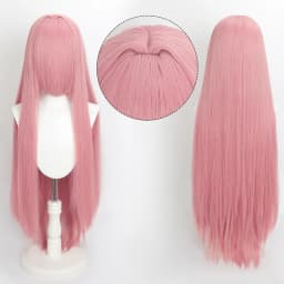 100cm Colourful Wig Long Staight Cosplay Anime Costume Party Wigs Synthetic Heat Resistant Wig