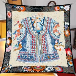 New Summer Air-conditioned Room Warm Square Scarf French Fashion Women's Shawl Gift Fashion Trend Headscarf