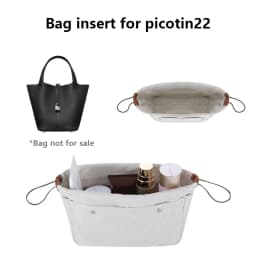 Bag Organizer Insert For Picotin18 22 Handbag Women Bag Durable Bag Insert Storage Lightweight Bag Support Bag Accessories