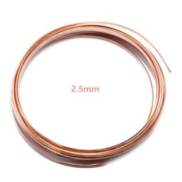 1-10M Bare Copper Wire Pure Copper Wire T2 Copper Coil Conductive Copper Wire, Bare Line Diameter 0.1/0.15/0.2/0.3/0.4/0.5-5mm
