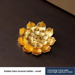 Lotus incense holder multifunctional incense holder incense gourd incense holder incense holder alloy incense holder