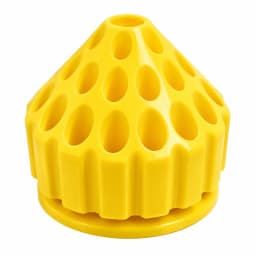 TOKTOS 35/116 Hole Rotary Tool Storage Box 360° Grinding Head Burr Drill Bit Polishing Accessory Organizer for Jewelry Tools