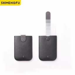 DAX V1 V2 V3 RFID Leather ID Card Holder Case Minimalist Portable Bag Men Bank Credit Card Cover Wallet Money Purse Women