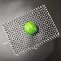Stainless Steel 304 Food Grade 15-70CM Rectangle BBQ Barbecue Grill Wire Grid Mesh Net