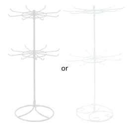 Jewelry Display Rack 2 Tier Rotating Necklace Holder Jewelry Tree Stand Jewelry Organizer for Necklaces Bracelet Earring
