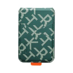 Luxury Camo Pattern Faux Leather For MagSafe Card Holder With Stand For iPhone Samsung Series RFID Anti-Skimming Wallet