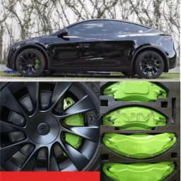 For 2017-2023 Tesla Model 3 Brake Caliper Cover (4-Piece Set) Modification With Special Aluminum Alloy Wheel Hub Caliper Cover