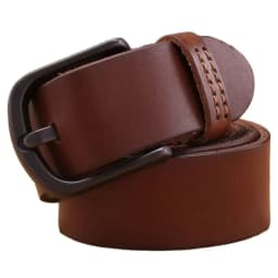 2020 belts men high quality full grain 100% real genuine leather natural soft strap camel girdle brown wide luxury cowboy 130 cm