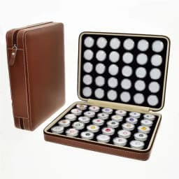 Transparent Gemstone Gem Jar Display Box Loose Diamond Jewelry Storage Carrying Case Nail Gem Stones Holder Organizer Container