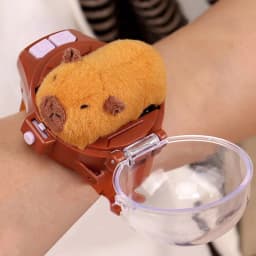 2.4G Children's Watch Remote Control Car Toy Novelty RC Car Toy Cartoon Portable USB Charging Watch Car Kid Birthday Gift