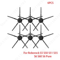 For Roborock S5 S50 S51 S55 S6 S60 S6 Pure Vacuum Cleaner Accessories HEPA Filter Mop Cloth Side Main Brush Spare Parts