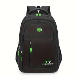 1 Pc Men's Backpack, Large Capacity Waterproof Casual Backpack,Adjustable Computer Backpack
