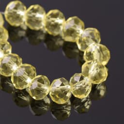Solid Color 3x2mm 4x3mm 6x4mm 8x6mm 10x7mm 12x8mm Rondelle Faceted Czech Crystal Glass Loose Spacer Beads for Jewelry Making DIY