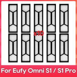 Fit For ( Eufy Omni S1 / S1 Pro / T2071 / T2080 ) Part Accessory Main Side Brush Mop Hepa Filter Dust Bag Replacement Kit