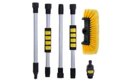 Detachable Car Wash Brush 160CM Soft Bristle Auto Cleaning Brush Long Handle Detailing Broom Adjust Water Flow Auto Cleaning Mop