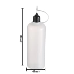 5pcs/lot 5-120ML PE Plastic Squeezable Tip Glue Applicator Plastic Bottle for Paper Quilling DIY Scrapbooking Paper Craft Tool