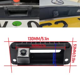 HD Rear Camera For Mercedes Benz Classe C W204 S204 C204 C180 C200 C260 2008 ~ 2015 Trunk Handle Parking Reversing Camera