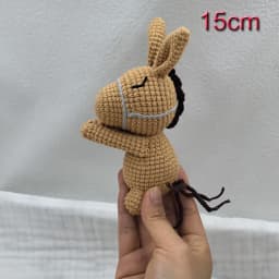Handmade Kid Room Deco Stuffed Plush Toy Animal Amigurumi Handcrafts Kids Gifts Soft Fox Cow Lamb Birthday Sleeping Dolls
